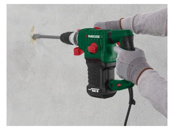 PARKSIDE Fúrókalapács, vésőkalapács és ütvefúró PBH 1550 C1 - Image 3