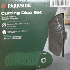 PARKSIDE 125-ös Flexhez, sarokcsiszolóhoz 12db-os vágókorong készlet fémhez
