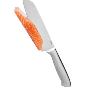 Rendkívül éles SANTOKU konyhakés nemesacélból