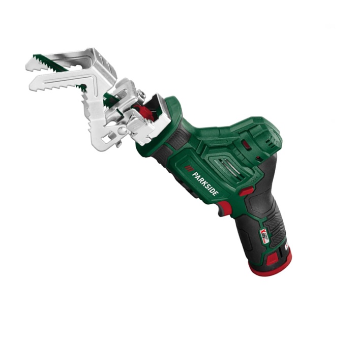 OLCSÓ akkus kerti ágvágó fűrész – PAAS 12 B2 (akkuval és töltővel ! )