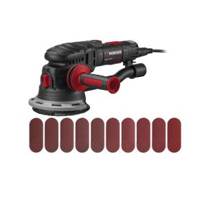 Parkside PPEXS 750 B2 excentercsiszoló + csiszolópapír készlet, 100 darabos