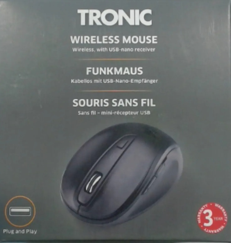 Olcsó vezeték nélküli egér TRONIC - Image 4