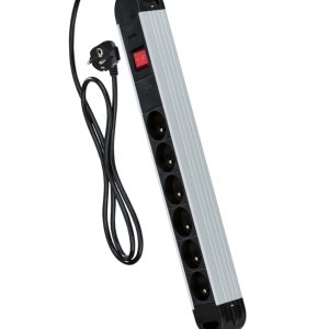 TRONIC minőségi aluminium hosszabbító, elosztó 6 utas