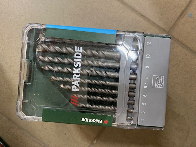 Parkside 9db-os kőzetfúró készlet (tégla, beton, stb.) - Image 2