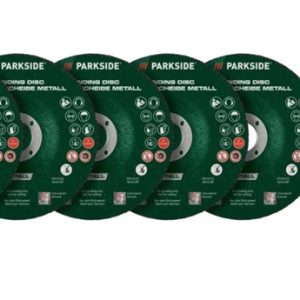 PARKSIDE Fémcsiszoló korong készlet, 125 mm, 5 db-os